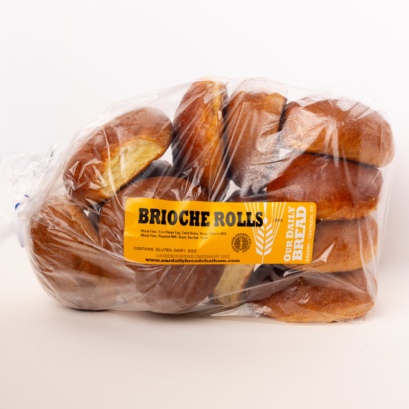 Brioche Rolls (Dozen)