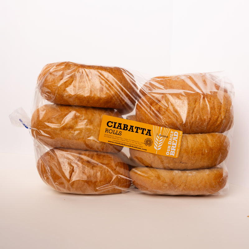 Ciabatta Rolls (Dozen)