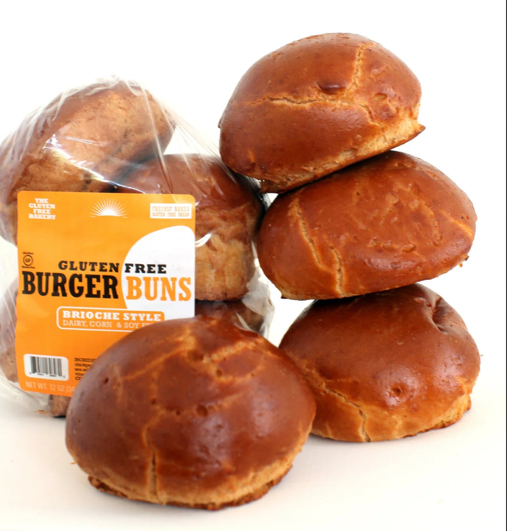 Brioche Burger Buns-Gluten Free