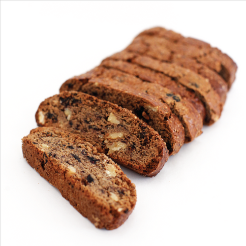 Blueberry Buckwheat Biscotti-Gluten Free