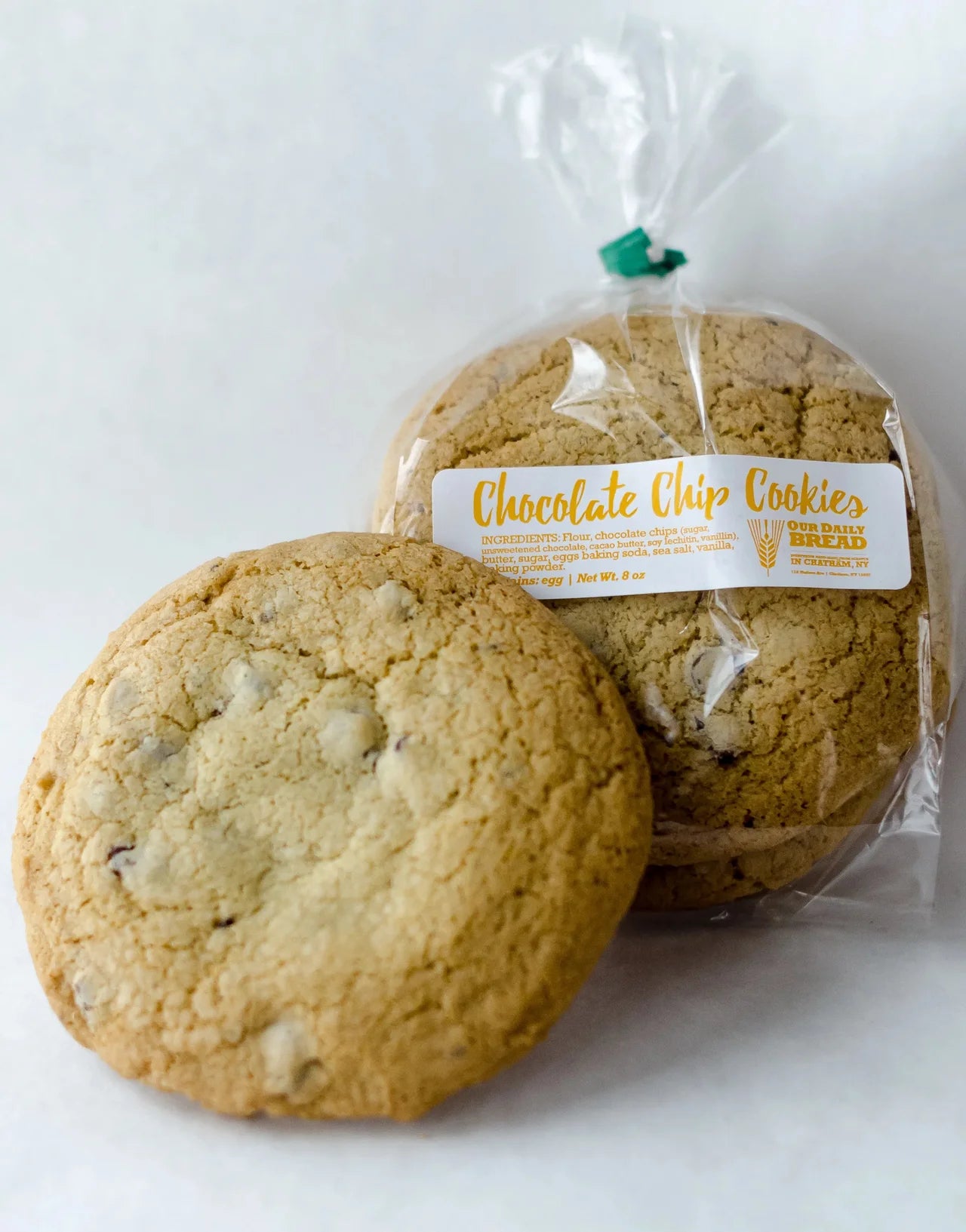 Chocolate Chip Cookies-Traditional (Contains Wheat)