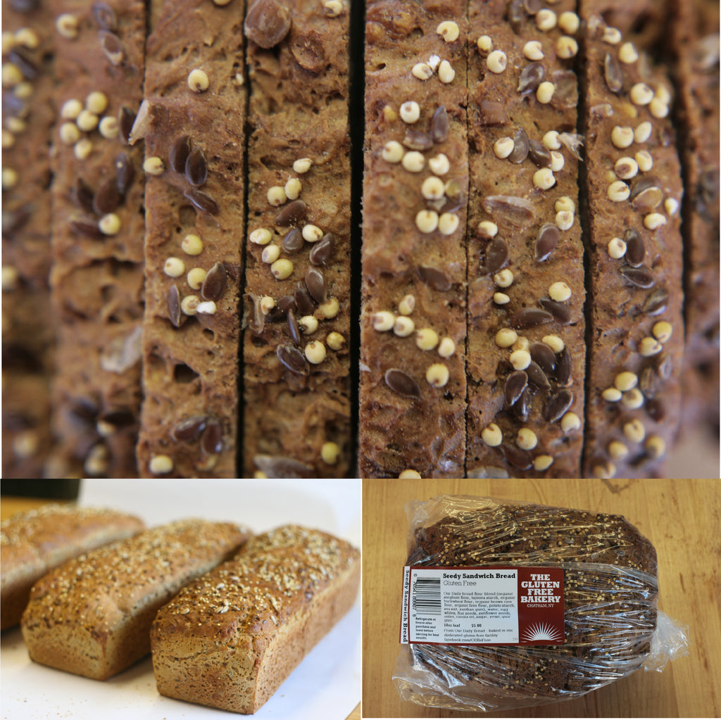 Gluten Free Seedy Sandwich Bread