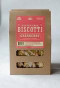 Cranberry Cornmeal Walnut Biscotti-Gluten Free
